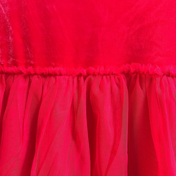 BRAND NEW GIRLS PLUS SZ 18 RED FANCY DRESS - Picture 9 of 10